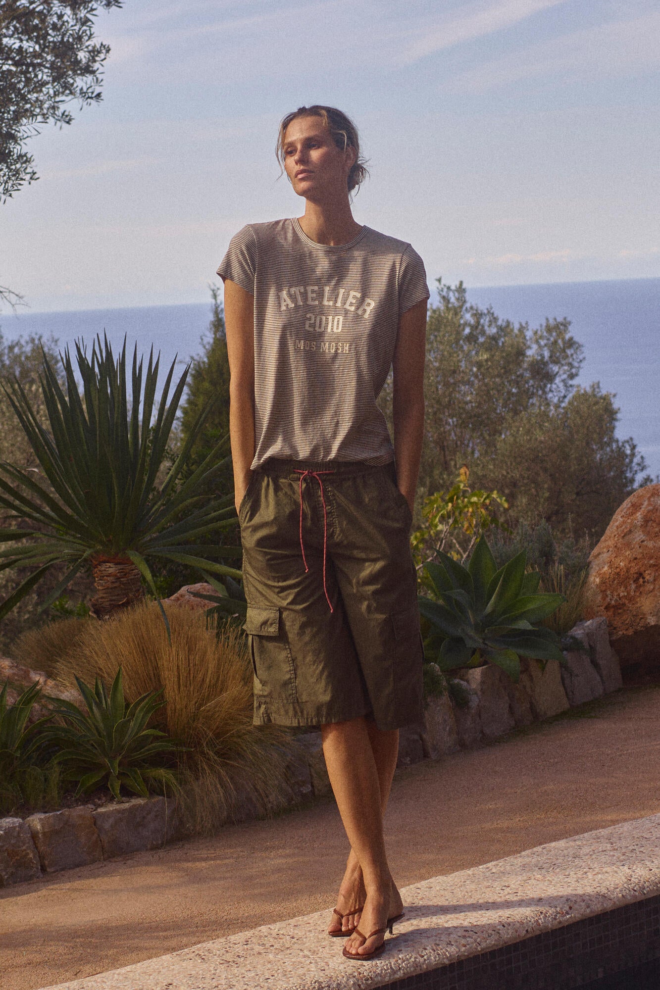 Ren Tivo shorts - Burnt Olive